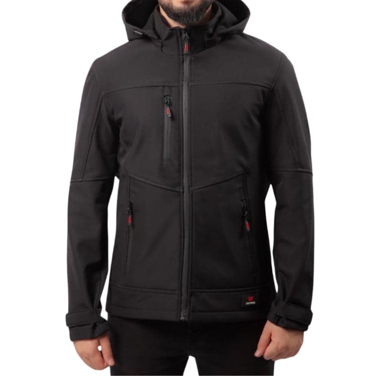 Softshell Mont — baskı ve nakış uygulaması
